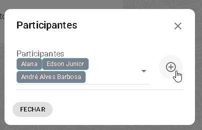Participante selecionado