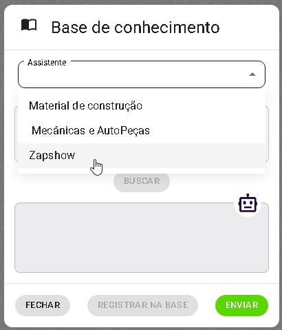 Busca por conteúdo