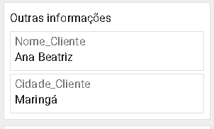 Outras informações